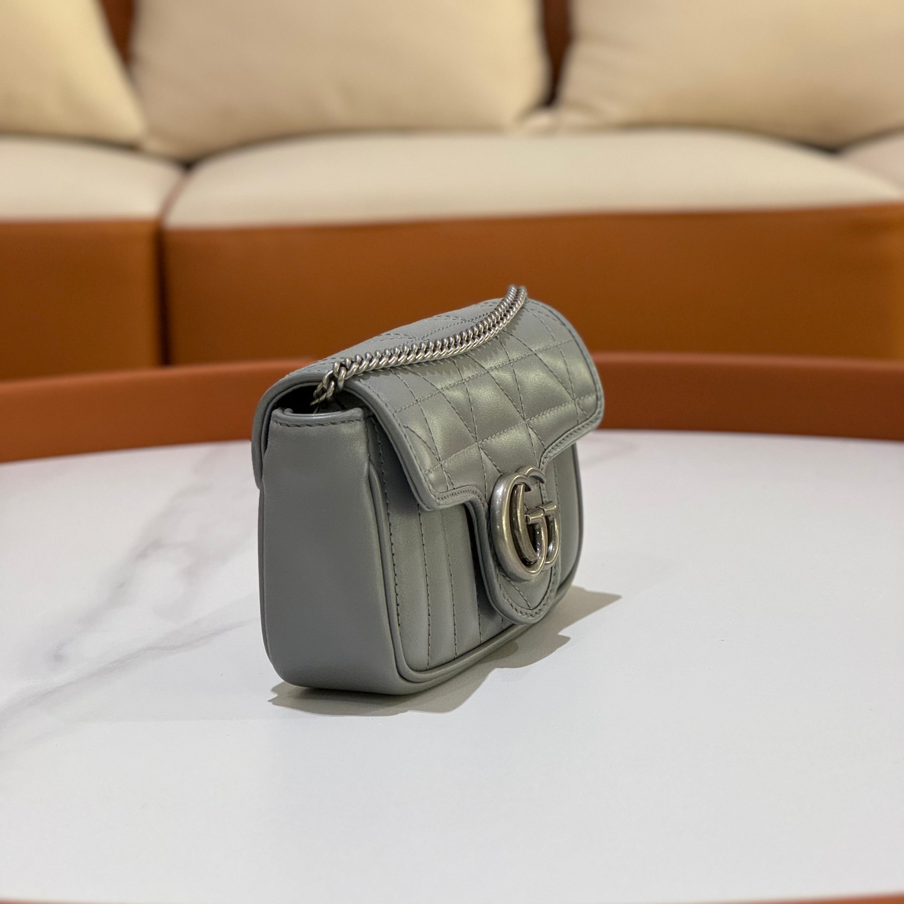 GUCCI MINI MARMONT GREY