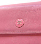 CHANEL Pink Wallet