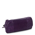 Calfskin Intrecciato Large Leggero Tote Purple