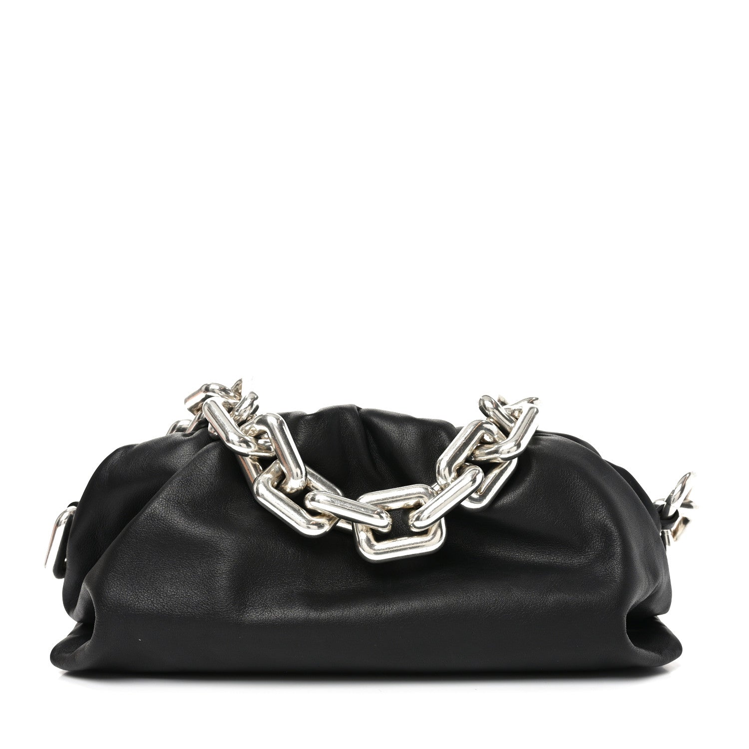 Calfskin The Pouch Chain Black