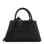 Nappa Intrecciato Small Tote Black