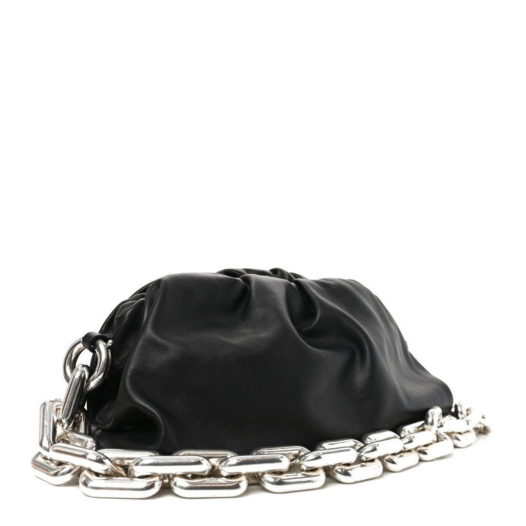 Calfskin The Pouch Chain Black