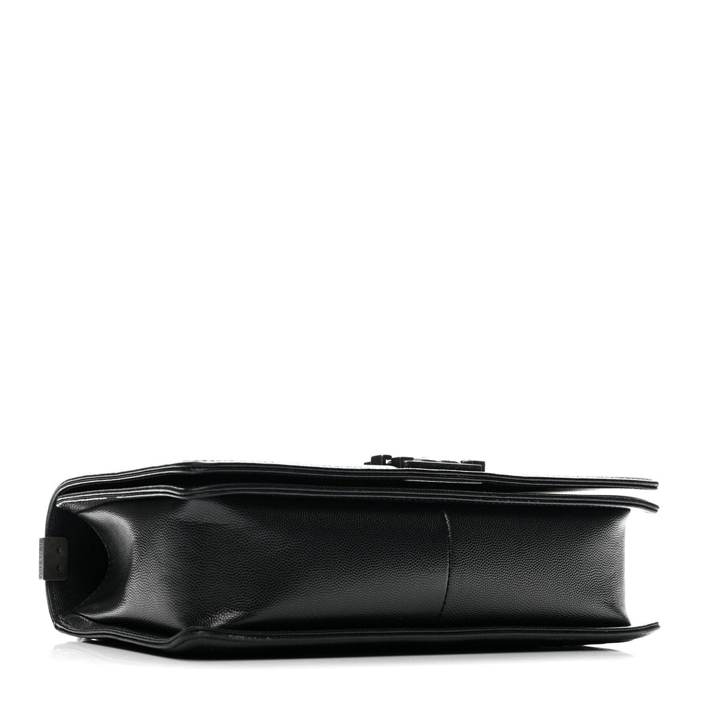 Caviar Quilted New Medium Boy Flap Black