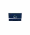 GUCCI Continental black, white Coated canvas Monogram Wallet