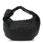 Nappa Intrecciato Teen Jodie Hobo Black