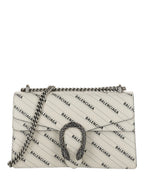 Gucci Womens  X Balenciaga Logo Print Dionysus Shoulder Bag