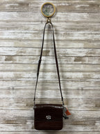 Crossbody Designer By Coach In Brown, Size:Small