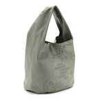 Nappa Woven Hobo Aloe