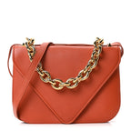 Calfskin Mount Envelope Bag Maple