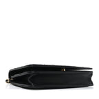 Lambskin Quilted All About Chanel Charm Wallet On Chain WOC Black