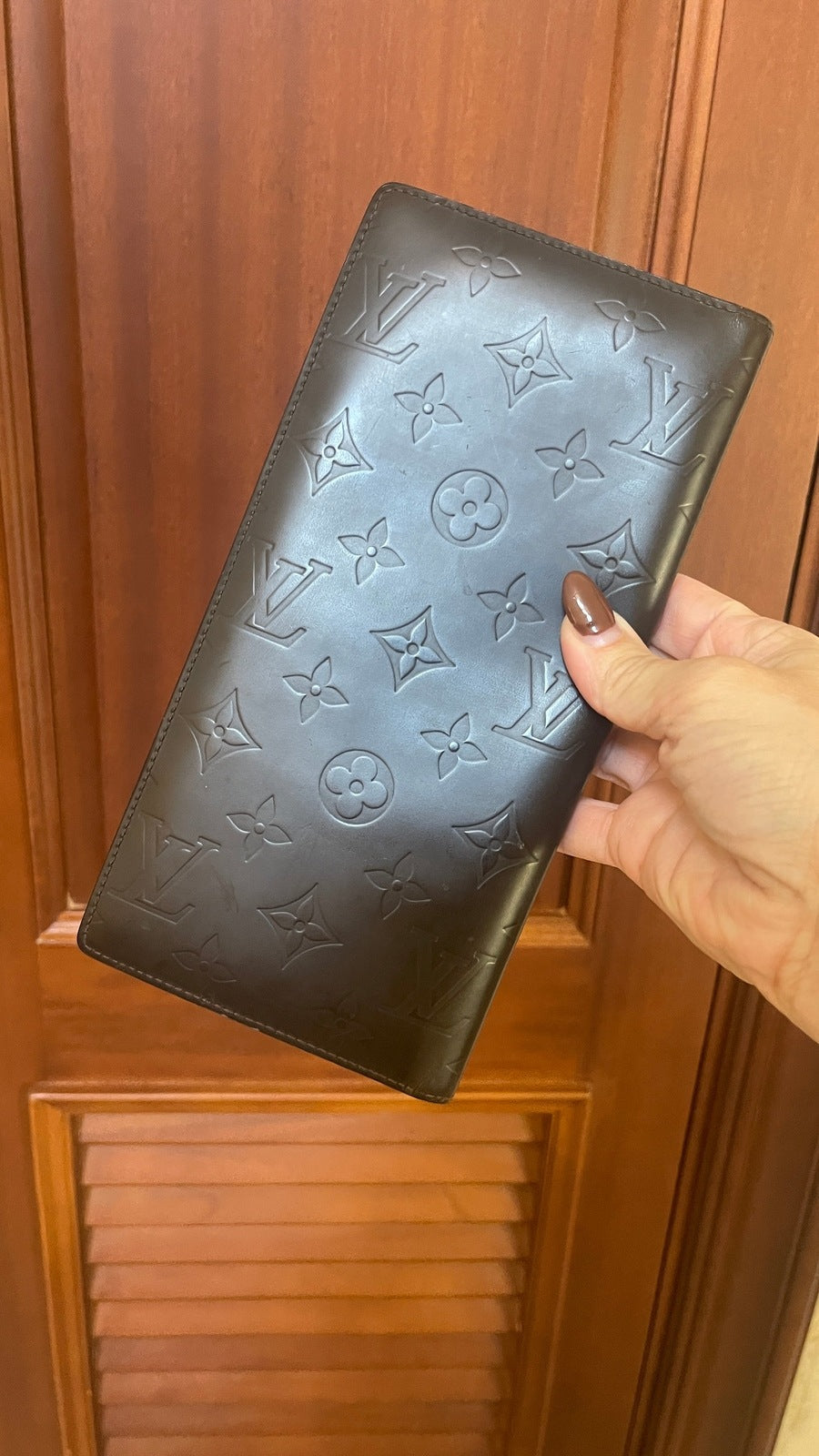Louis Vuitton Monogram Empreinte Porte Monaire Bi Fold Long Wallet