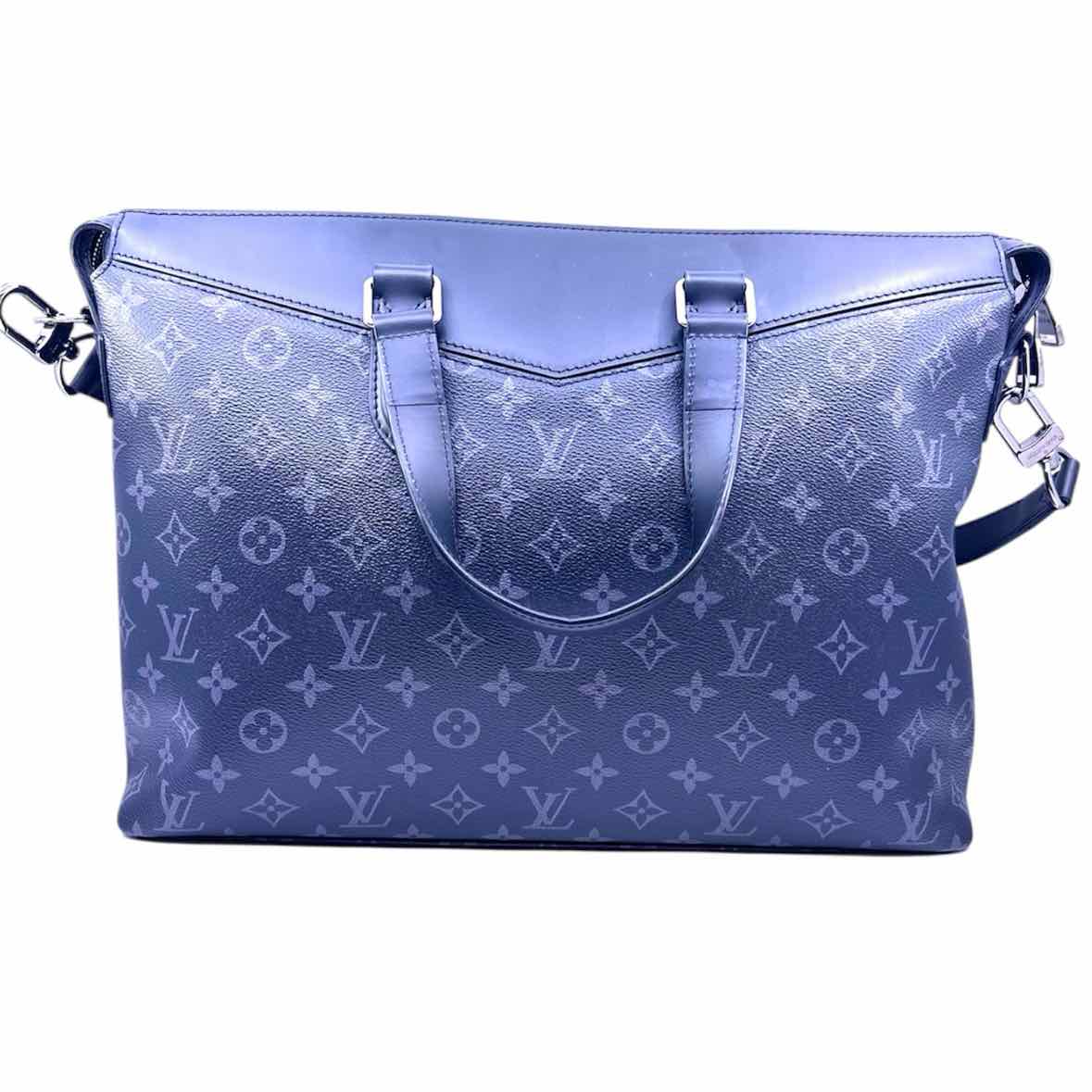 LOUIS VUITTON Black Monogram Briefcase