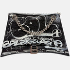 Agneau Arena Black Graffiti Crush Chain Medium