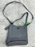 Handbag Designer By Coach In Grey, Size:Large