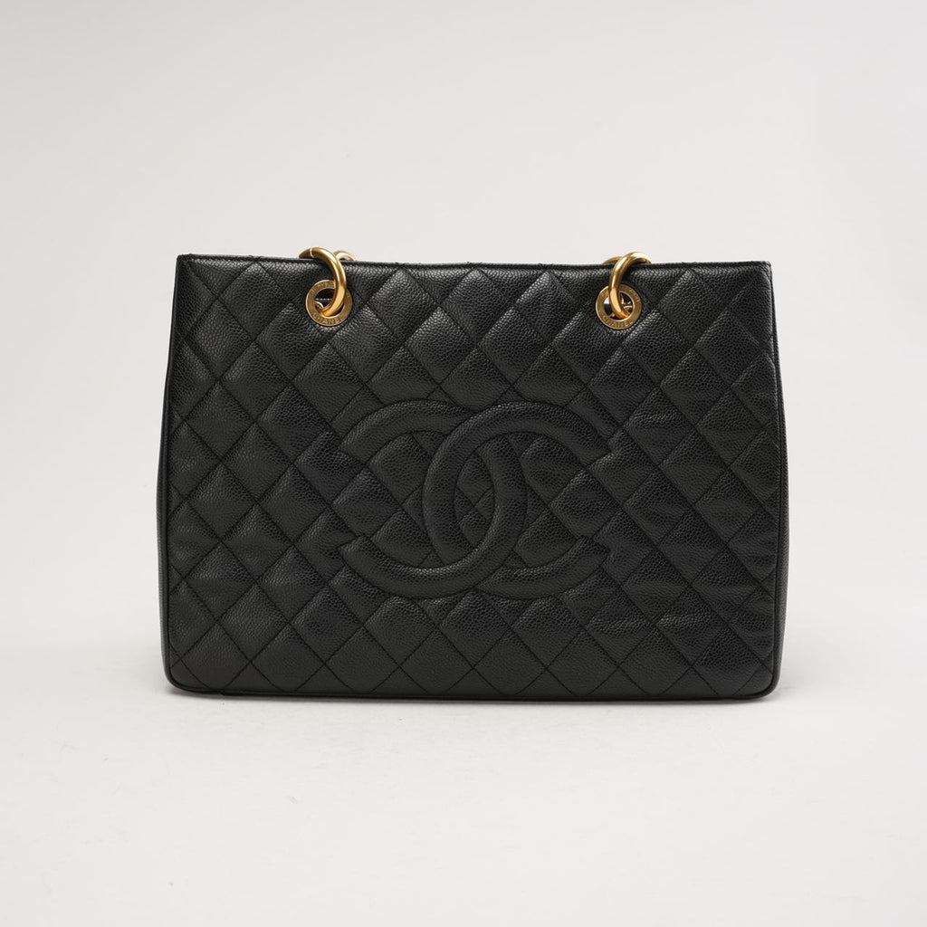 Chanel Grand Shopping Tote (GST) Caviar Black 2014