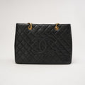 Chanel Grand Shopping Tote (GST) Caviar Black 2014