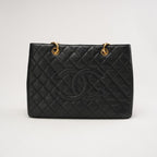 Chanel Grand Shopping Tote (GST) Caviar Black 2014