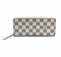 LOUIS VUITTON Cream, Purple Damier Wallet