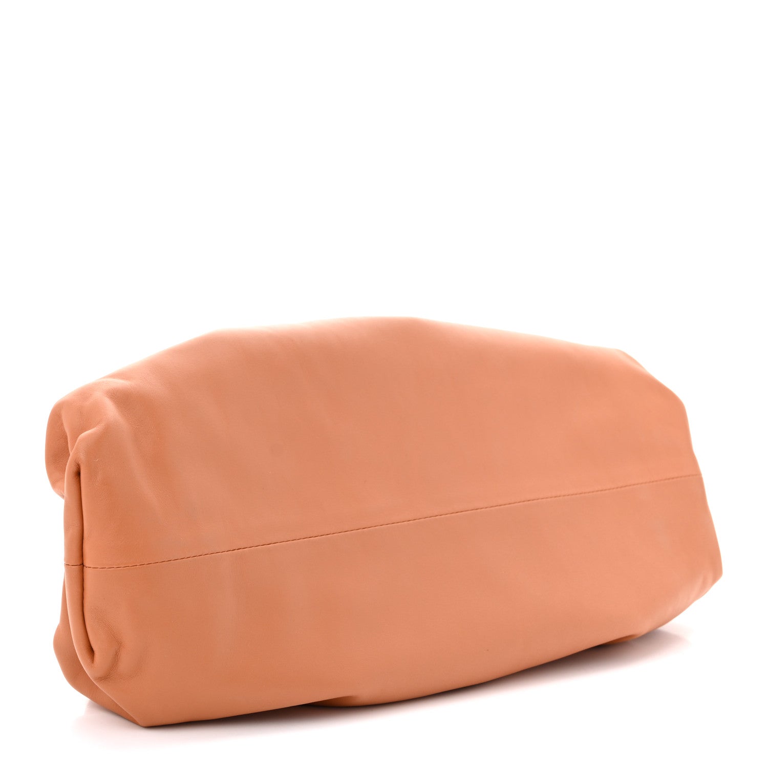 Smooth Butter Calf The Pouch Oversized Clutch Clay
