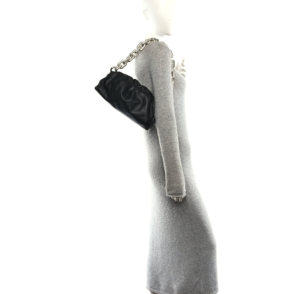 Calfskin The Pouch Chain Black