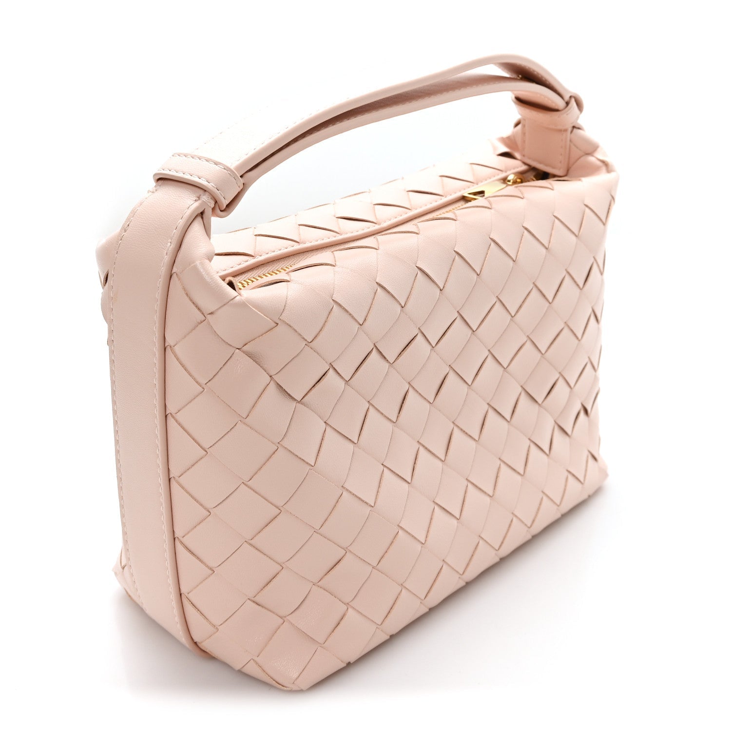 Calfskin Nappa Intrecciato Mini Wallace Bliss Washed