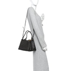 Nappa Intrecciato Medium Parachute Shoulder Bag Fondant
