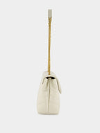 Loulou Vintage White Small Shoulder Bag
