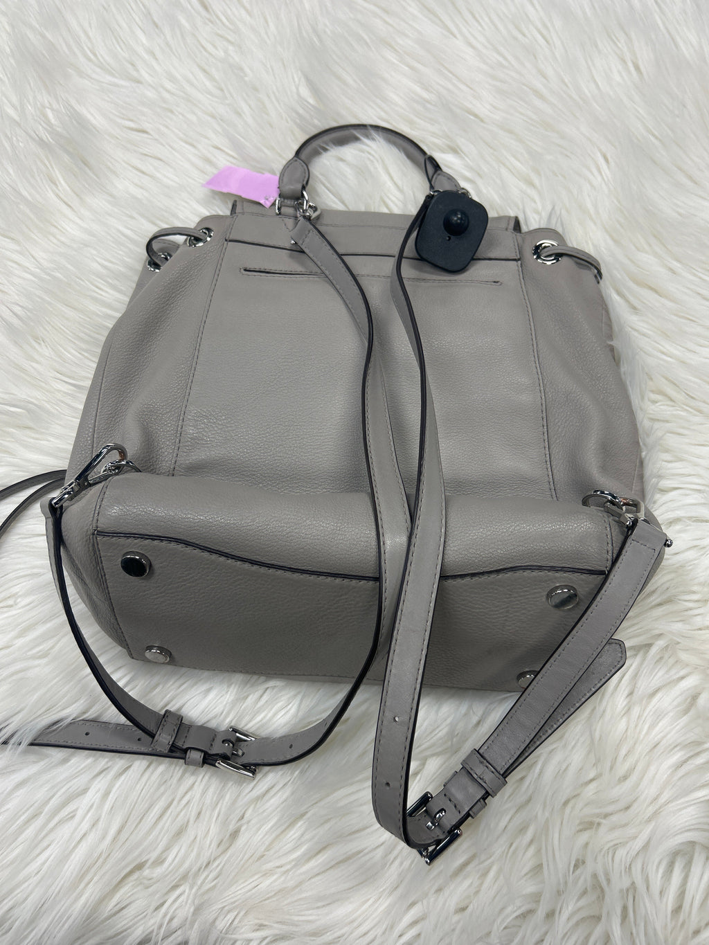 Handbag Designer By Michael Kors In Grey, Size:Large