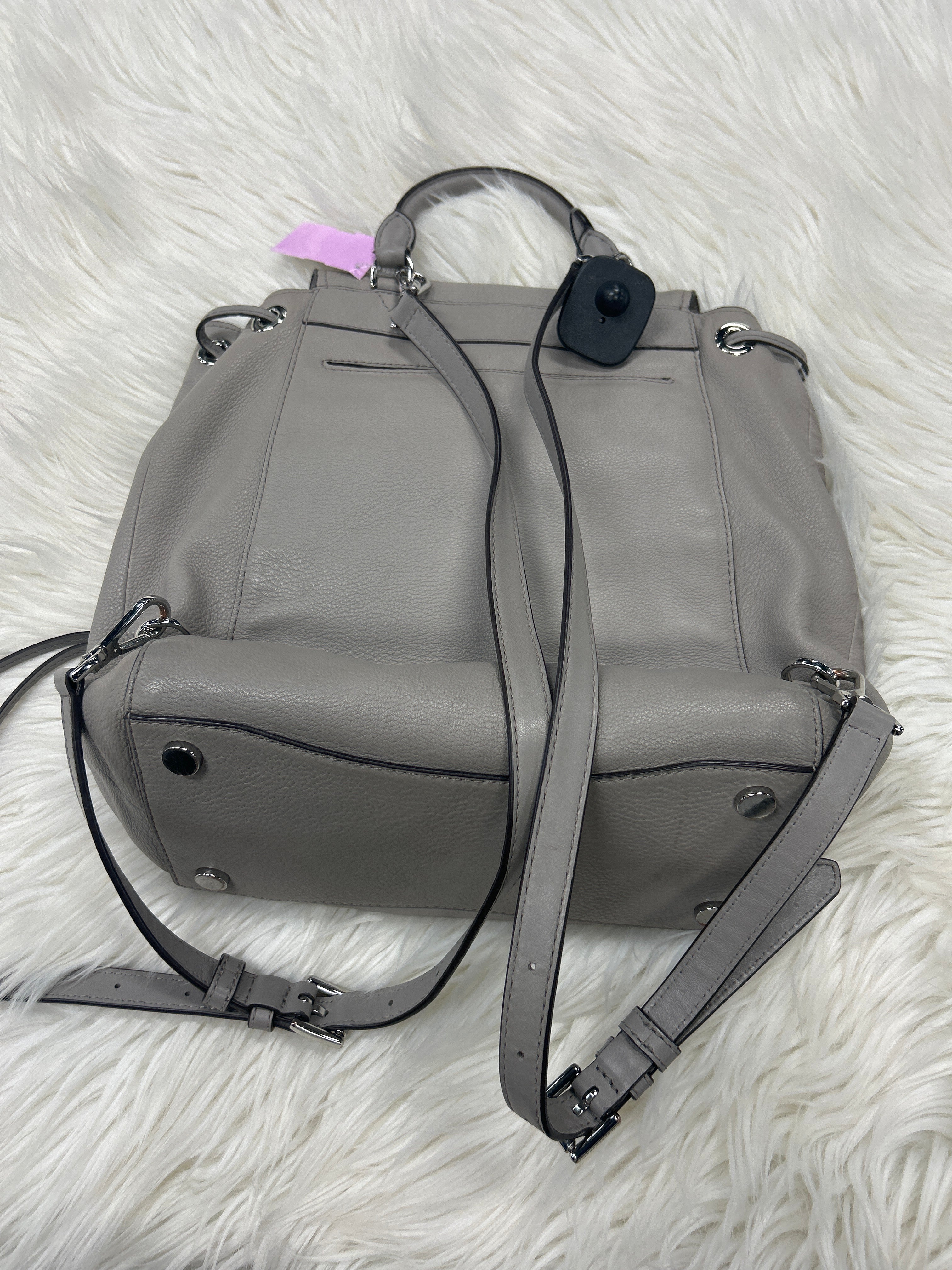 Handbag Designer By Michael Kors In Grey, Size:Large