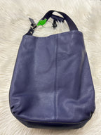 Handbag Designer By Coach In Navy, Size:Large