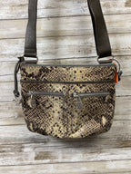 Handbag By Brighton In Snakeskin Print, Size:Medium