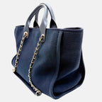 Deauville Tote Navy Small