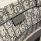 DIOR TOTE BAG GRAY MEDIUM TOTE