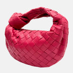Jodie Bag Pink Intrecciato Leather Mini