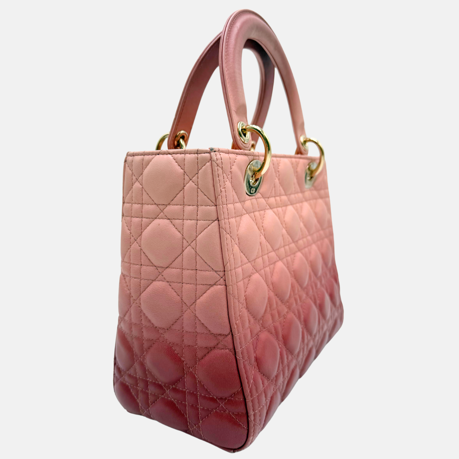 Lady Dior Medium Ombre Pink