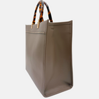 Sunshine Shopper Tote Python Letters Large