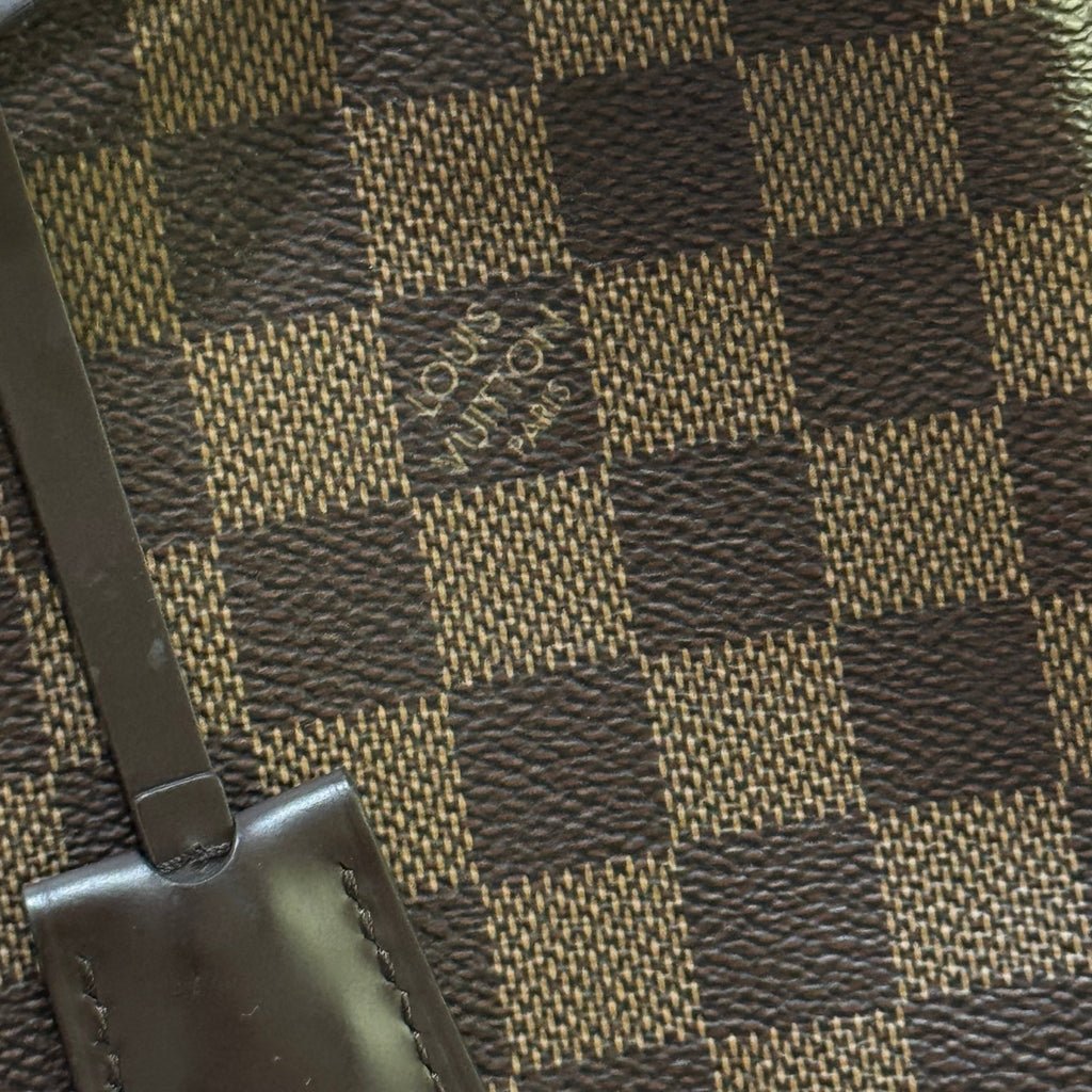 LOUIS VUITTON BRITTANY MUGUET PINK LEATHER WITH DAMIER EBENE COMBINATION