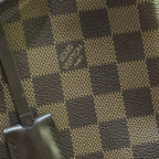 LOUIS VUITTON BRITTANY MUGUET PINK LEATHER WITH DAMIER EBENE COMBINATION