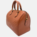 Speedy Bandouliere 25 Cognac Empreinte Monogram