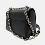 Twist MM Black Epi Leather