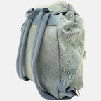 Montsouris Backpack Washed Monogram Denim