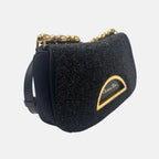 Malice Bag Black Beaded