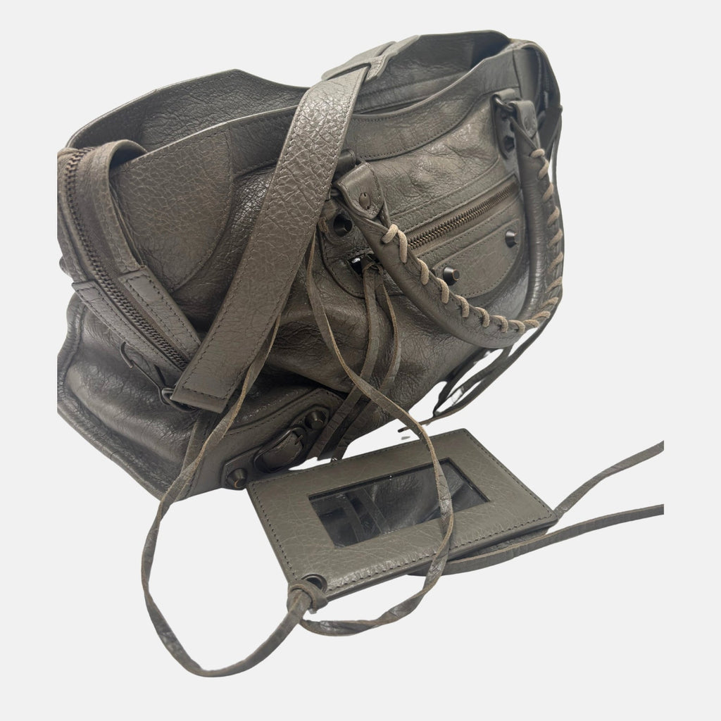 City Bag Pyrite Leather
