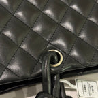 CHANEL TOTE CLASSIC COWHIDE LEATHER SHOULDER BAG