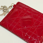 LADY DIOR FREESIA CARD HOLDER