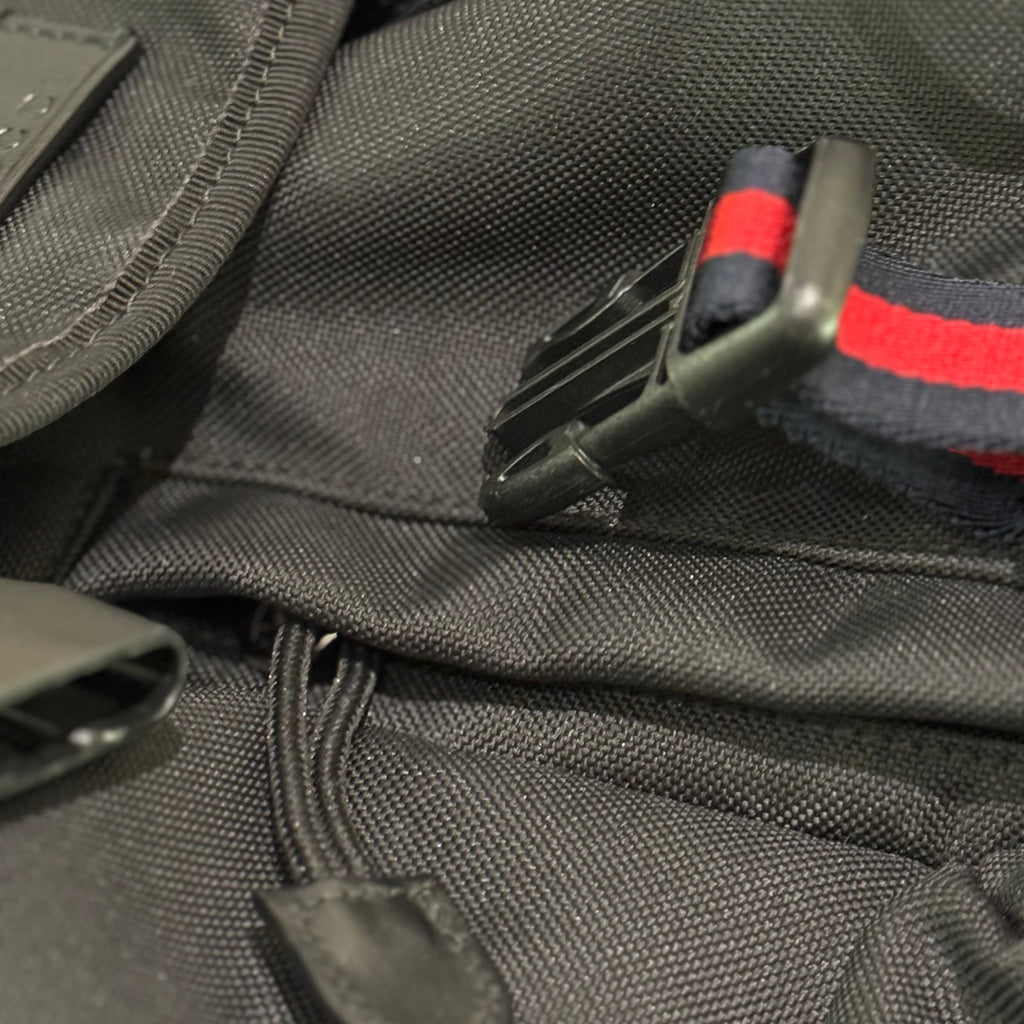 GUCCI BLACK TIGER HEAD BACKPACK