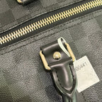Louis Vuitton Keepall 55 Damier Canvas Top Handle Shoulder Bag