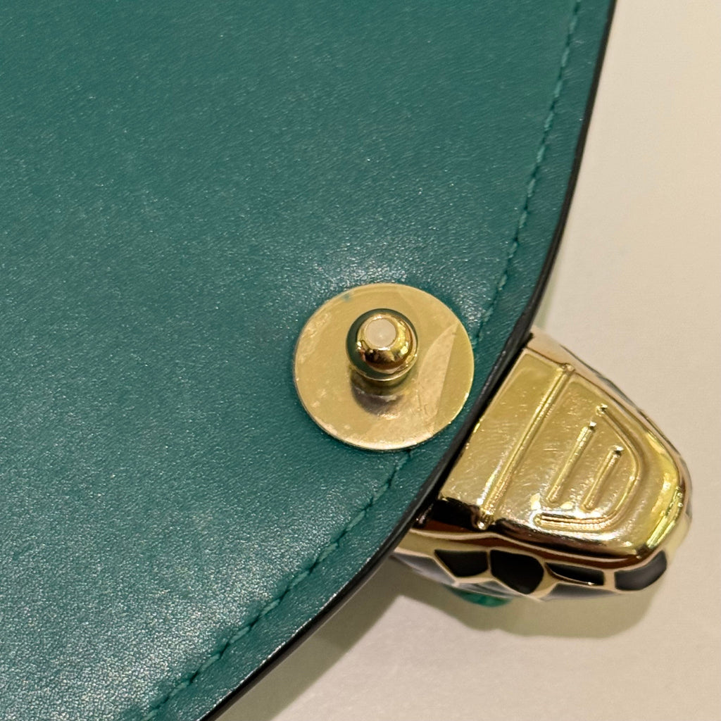 BVLGARI SERPENTI TOP HANDLE ACCORDION CROSSBODY BAG