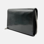 Kate Crossbody Bag Black Patent Leather Medium