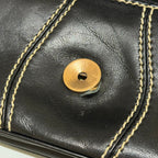 GUCCI LEATHER UNDERARM BAG